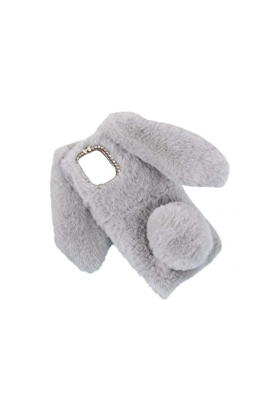 SOHO Case compatible with Samsung Galaxy A72, Plush Bunny model, Grey