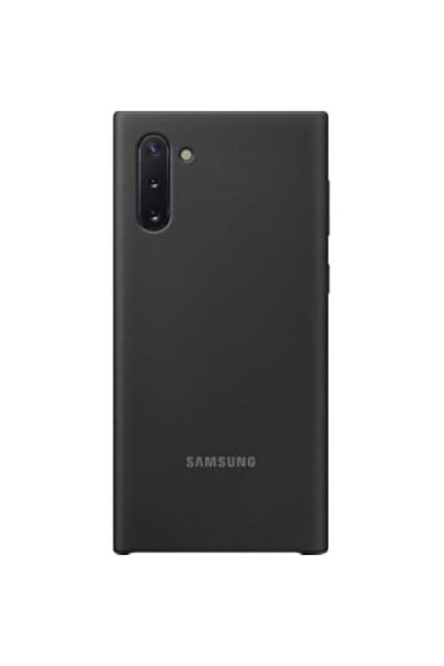 SOHO Carcasă de protecție din silicon moale pentru Samsung Galaxy Note 10, bara de protecție ultra-subțire, neagră