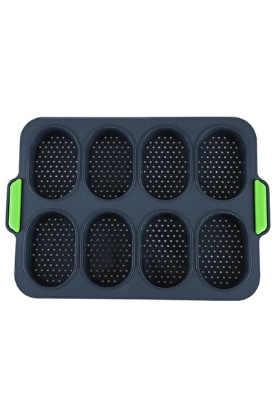 Flippy Silicone Baking Molds, Flippy, 8 Oval Shapes, for Bread and Cakes, 34....