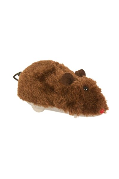 Bibilel Kids Interactive Toy for Cats, Wind-Up Mechanical Mouse, Brown, JMB-BBL7212