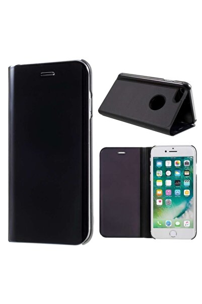 Huawei Husa P20 Lite 2019, Flip Cover Oglinda, Negru