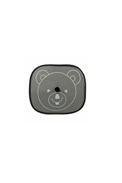 Bibilel Set 2 parasolare auto cu imprimeu de ursuleț de pluș, fixare cu ventu...