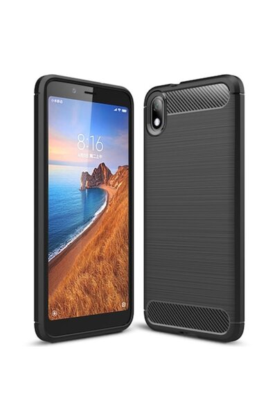 OEM Carcasă de protecție pentru Xiaomi Redmi 7A, silicon TPU, carbon, negru