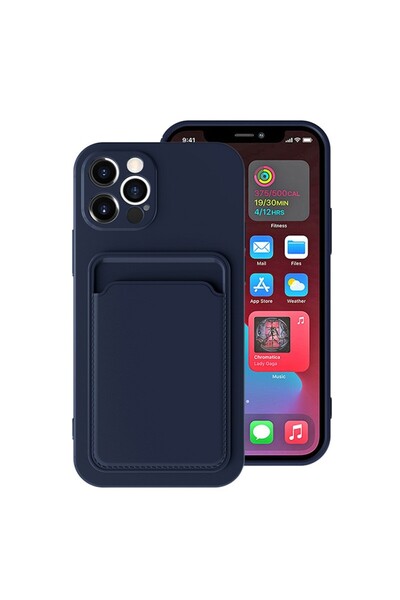 Samsung Flippy protective case with card holder compatible with A03s - Dark Blue