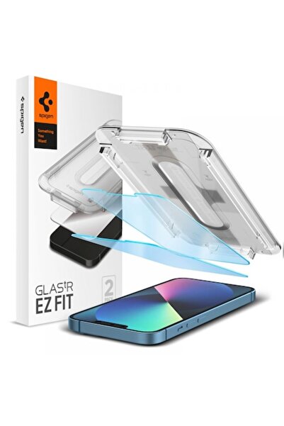 Spigen Protector de ecran anti-albastru EZ FIT pentru Apple iPhone 14 / 13 Pr...