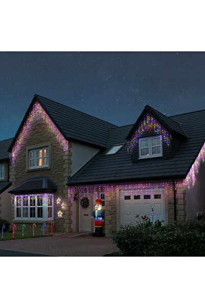 Flippy Luminițe de Crăciun, Flippy®, tip țurțurț, secțiune de 5 m, 143 LED-ur...