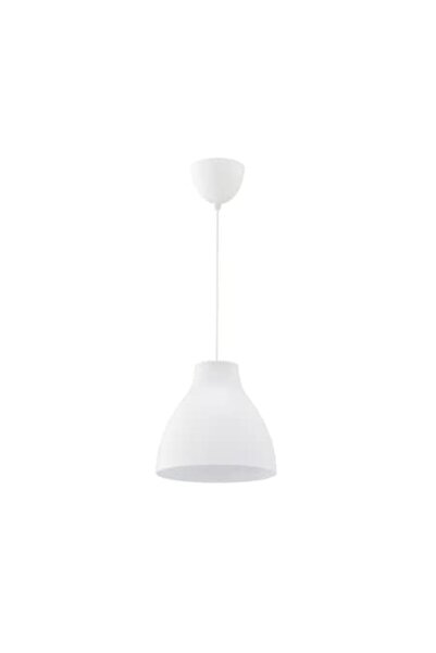 SOHO Pendant Lamp, Minimalist Design, 28 cm, 1x E27, White