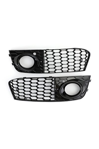 Choice1 غطاء فتحة تهوية شبكة قرص العسل لمصابيح الضباب A4 B8 RS4 موديلات 2009 ...