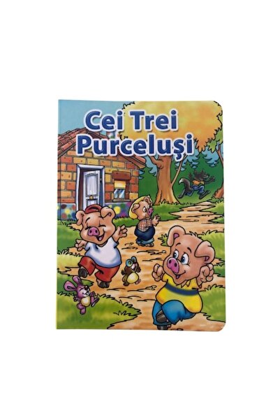 Bibilel Carte ilustrată pentru copii, Cei Trei Purceluși, cartonată