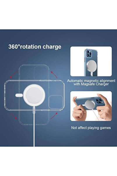 Flippy MagSafe Silicone Case for iPhone 14 Plus, Flippy, Transparent