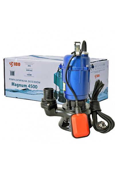 Ibo Dambat Pompa apa curata/murdara cu plutitor Magnum 3750, 750 W, 27 mc/h, ...