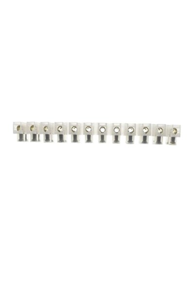 SOHO Banda multi-contact tip soclu electric cu 12 conectori, 20A, 120x20x13mm, Alb