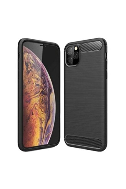 Bibilel Husă de protecție cu inserții din carbon pentru iPhone 11 Pro Max - N...