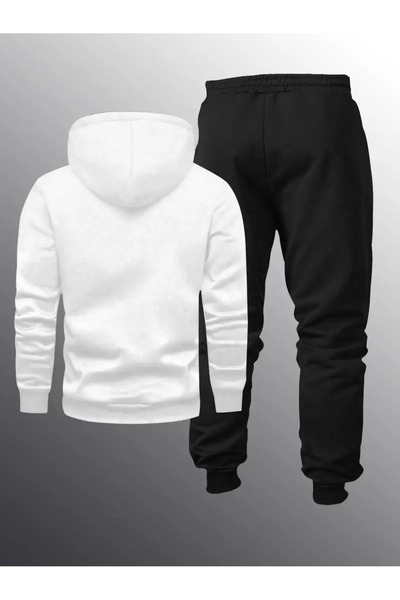 puolikuu Tracksuit Set Sweatshirt Jogger - Oversize Hoodie with Dream Printed on It