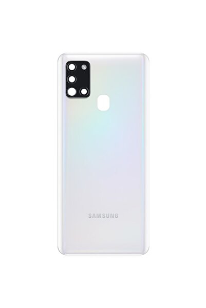 Samsung Capac Baterie pentru Galaxy A21s A217, Alb, Service Pack