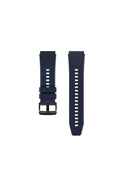 Autentic Silicone Strap for Huawei Watch GT / GT2 / GT2 PRO, 46 mm, Navy Blue