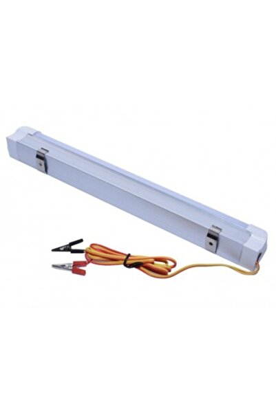 Bibilel Νέον με Led, 12V-24W, με σφιγκτήρες, Λευκό