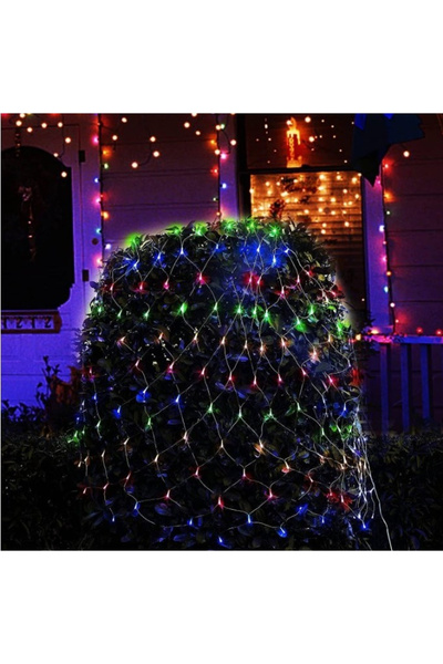 Flippy Instalatie Craciun Yoto, Tip Plasa, 3 m x 3 m, 320 LED-uri, Prelungito...