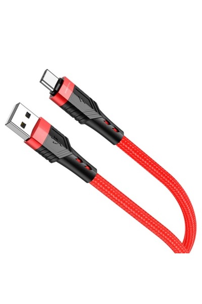 Borofone USB-A to USB-C Data & Charging Cable BU35 Influence, 18W, 1.2m, Red