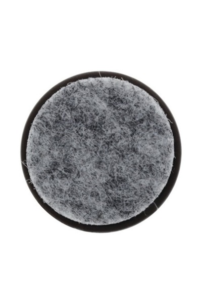 SOHO Floor Protection Pads for Furniture Feet, Set of 28, Diameter 24/28 mm, Nail Length 15 mm, Black