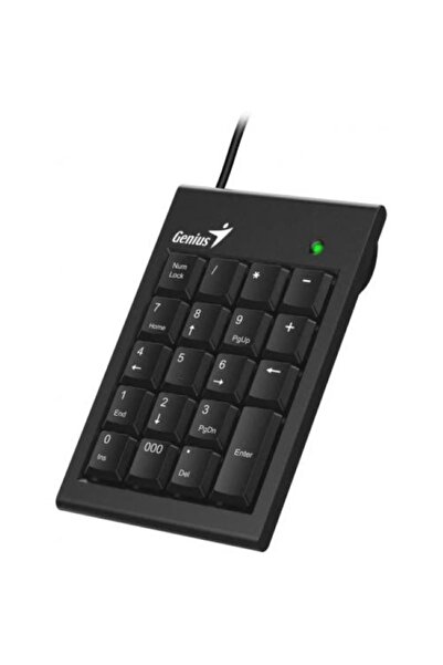 Bibilel Tastatura numerica cu fir USB, 19 taste, negru, BBL453