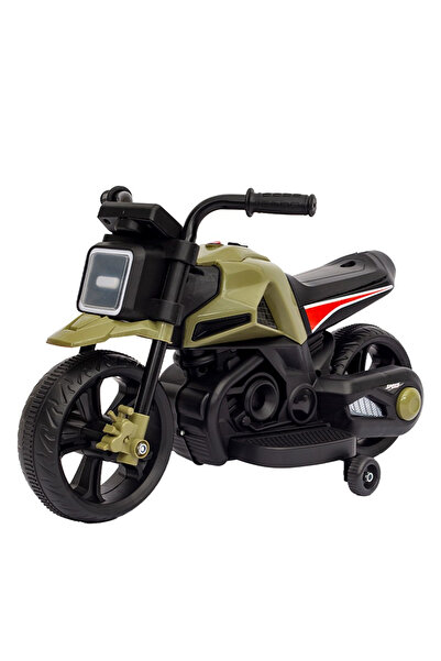 Toolsy Motocicletă electrică cu 2 roți mari și 2 roți auxiliare, rabatabilă, ...