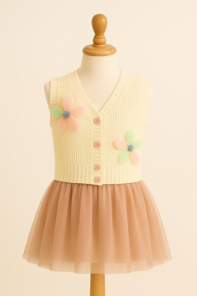 meriç bebe - bütün çocuklar melektir. mrc Детски плетен кардиган с флорални мотиви за момичета – възраст 5-8 години