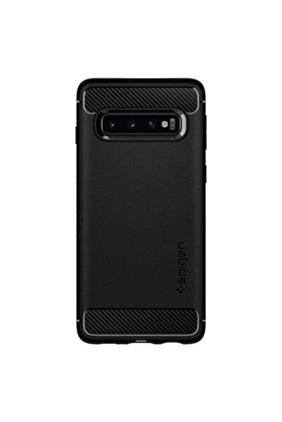 Spigen Carcasă de protecție Rugged Armor pentru Samsung Galaxy S10, negru mat