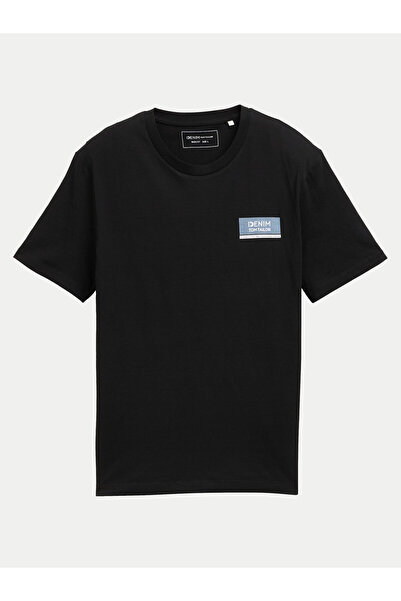 Tom Tailor Denim Ανδρικό T-Shirt 1043491 Μαύρο