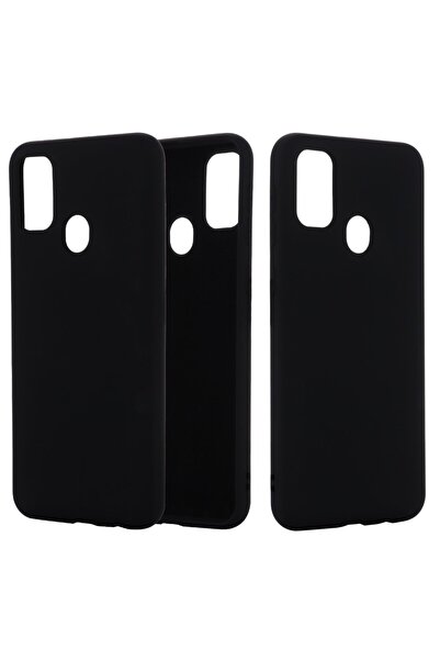 Generic Protective Case Compatible with Huawei P Smart 2020 Liquid Silicone Black