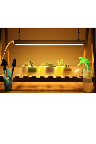 Toolsy Lampa dubla pentru cresterea plantelor Flippy, 50 cm, T5, tehnologie L...