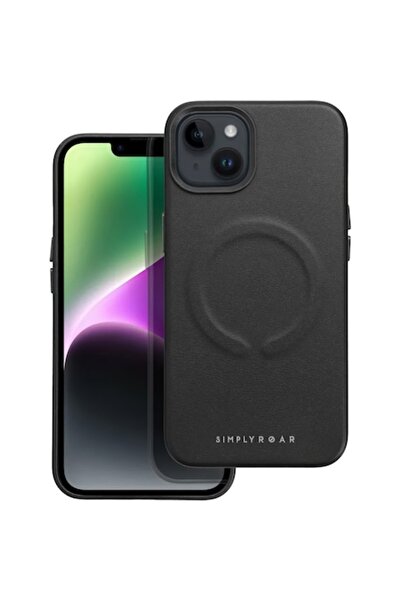 e-Eunoia Art Husa MagSafe pentru Apple iPhone 15 Pro, Leather Mag, Grip Pro, ...