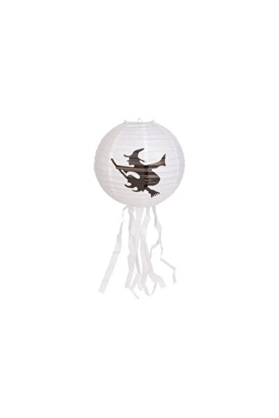 Bibilel Kids Halloween Lantern with Witch Design, White, MAX-BBL8037