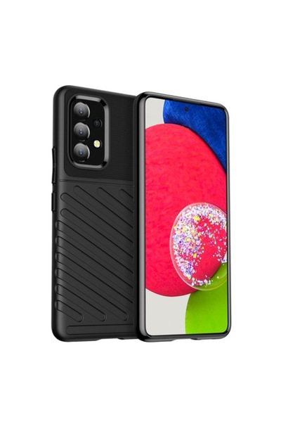 E-ART Carcasă pentru Samsung Galaxy A53 5G (A536), Thunder, Negru