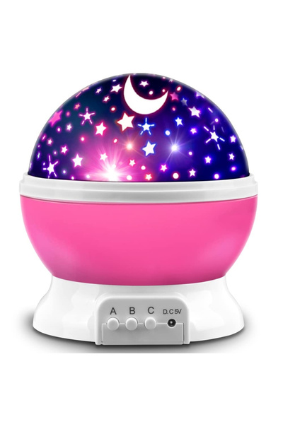 StartONTeam Lumini de noapte cu proiector pentru copii, lumină de noapte rota...