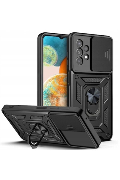 Tech-Protect Carcasă CamShield Pro pentru Samsung Galaxy A23 5G - Neagră