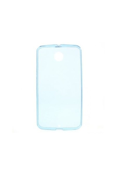 SOHO Transparent Silicone Back Cover Case for Motorola Nexus 6