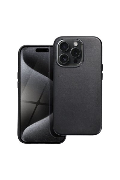 OEM Калъф MagSafe за Apple iPhone 15 Pro, кожен Mag, Xtreme Armor, U583, черен