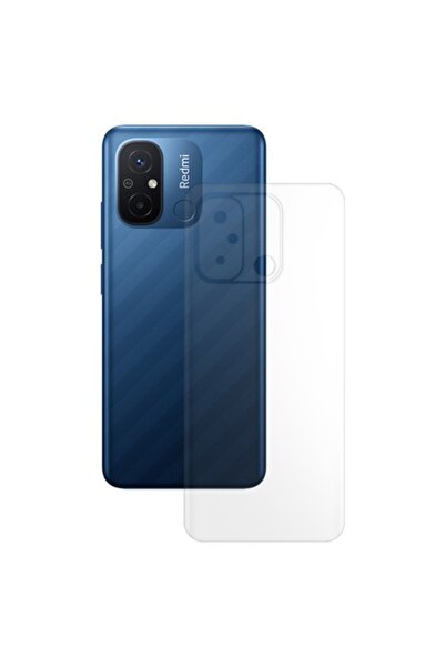 SILKASE Ματ προστατευτικό πλάτης για Xiaomi Redmi 12C, προστασία πλάτης, σιλι...
