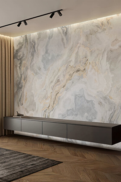 dreamwall Oniks Mermer Desen Tekstil Duvar Kağıdı