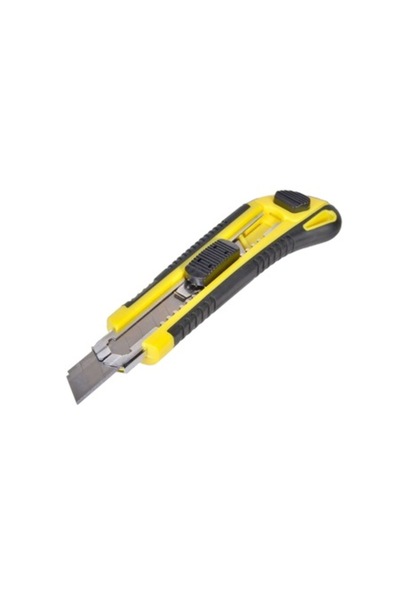 Bibilel Cutter profesional cu 5 lame de rezervă, negru galben