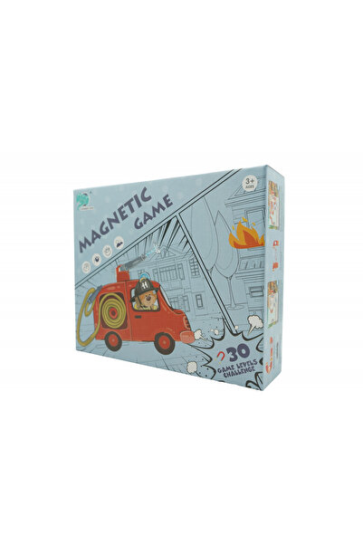 Flippy Joc educațional magnetic de interconectare, micul pompier, 15 niveluri...