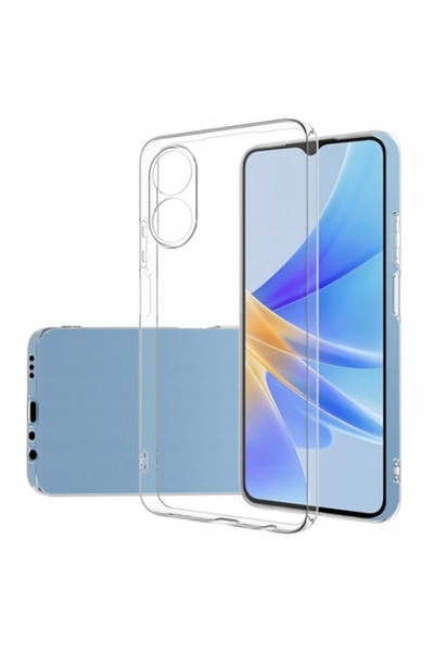 OEM Carcasă pentru Oppo A17, silicon BC, rezistentă la impact, U221, transpar...
