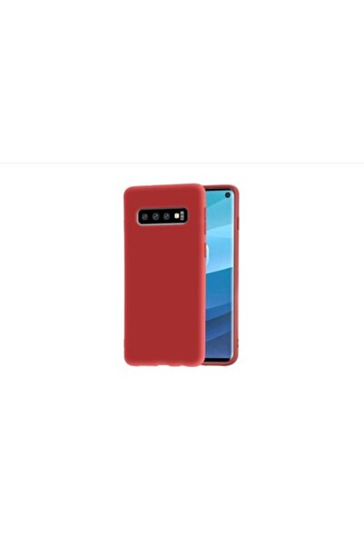 SOHO Silicone case for Samsung Galaxy S10, ultraslim, Red