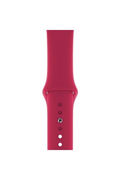 Bibilel Curea din silicon pentru Apple Watch 42/44 mm, magenta închis, BBL1768