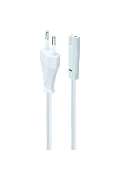 Gembird Cablu de încărcare Stecker - 2 pini C7, 1.8m, alb PC-184/2-W