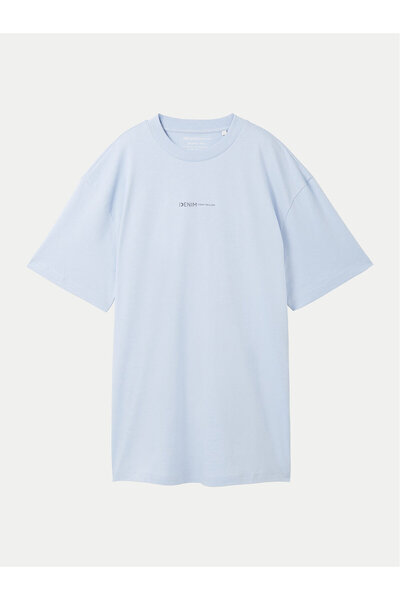 Tom Tailor Denim Ανδρικό T-Shirt 1040880 Ανοιχτό Μπλε