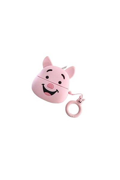 Generic AirPods Case with Ring Clip Model 1 Pig Pink