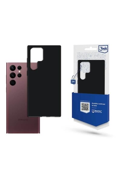 3MK Husa pentru Samsung Galaxy S23 Ultra S918, 3MK, Matt, Neagra