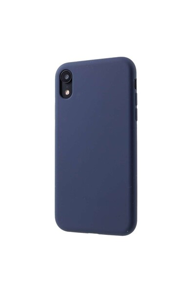 Generic Protective Case Compatible with Huawei Enjoy Z Liquid Silicone Dark Blue